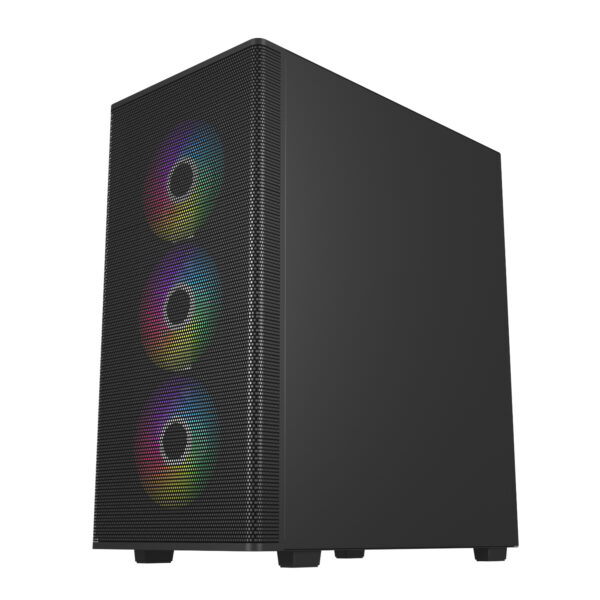 FSP M220 ATX Mid Tower Gaming Chassis - Black