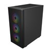 FSP M220 ATX Mid Tower Gaming Chassis - Black