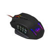 REDRAGON IMPACT 12400DPI MMO Gaming Mouse - Black