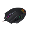 REDRAGON IMPACT 12400DPI MMO Gaming Mouse - Black