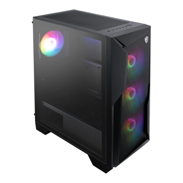 MSI MAG FORGE 130A Airflow ATX Gaming Chassis - Black