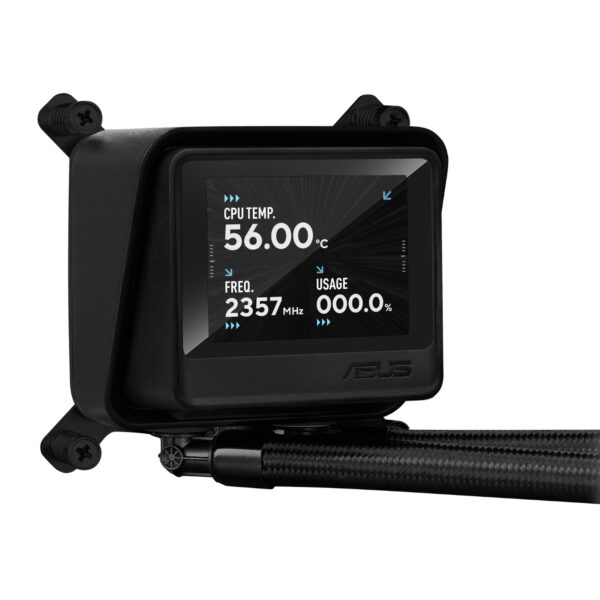 Asus MAX Gaming LC 360 ARGB LCD All-in-one CPU Liquid Cooler - Black