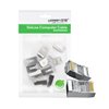 UGREEN NW111 RJ45 Cat6 Ethernet Network Head 100 Pack - Silver/Transparent