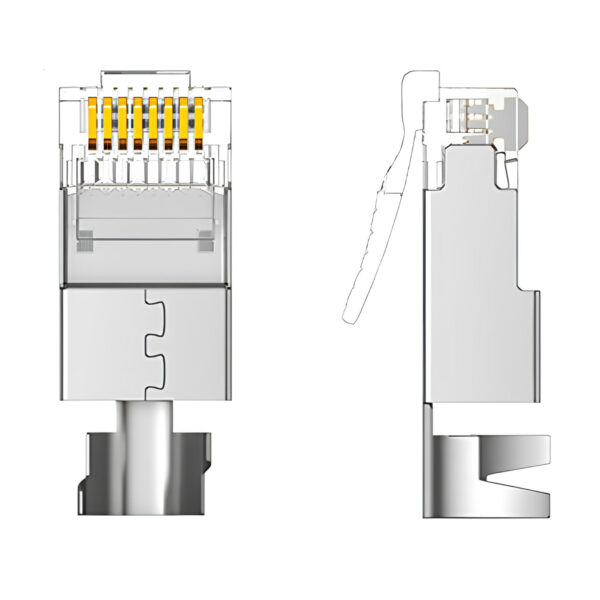 UGREEN Cat7 FTP RJ45 Modular Plugs (10 Pieces)