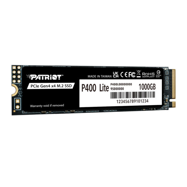 Patriot P400 Lite 1TB M.2 PCIe Gen 4 x4 NVMe SSD