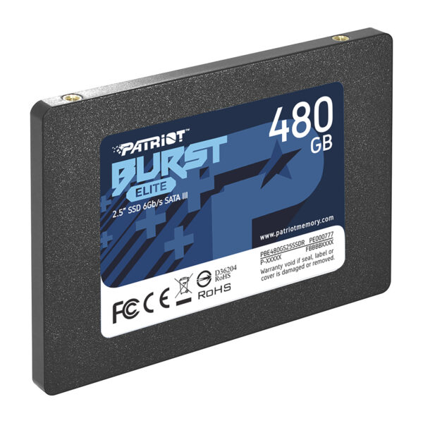 Patriot Burst Elite 480GB 2.5" SATA III SSD