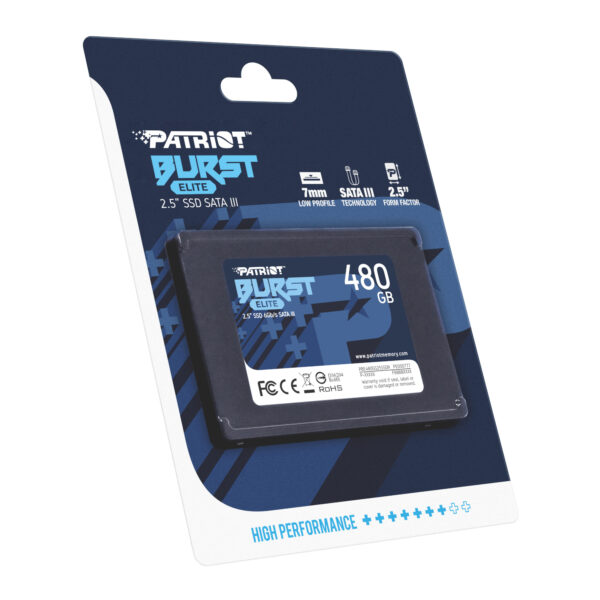Patriot Burst Elite 480GB 2.5" SATA III SSD