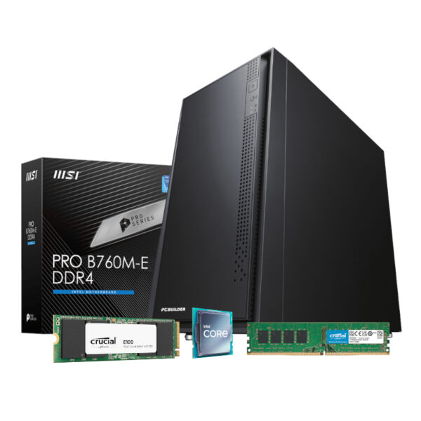 PCBuilder Intel i7-12700 HOME MASTER Windows 11 Desktop PC