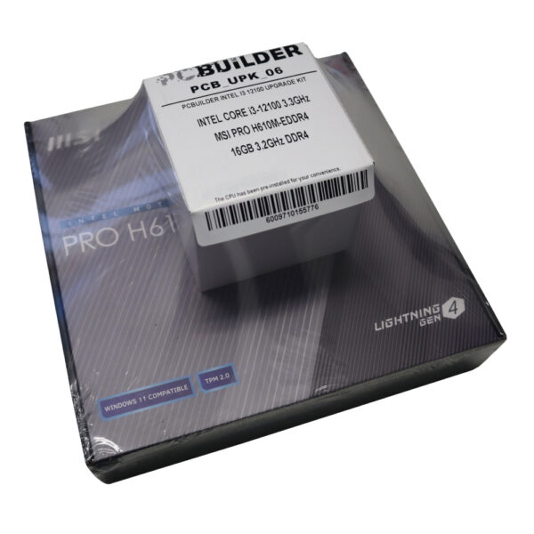 PCBuilder Intel Core i3-12100 LEVEL UP Core Upgrade Kit