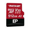 Patriot EP V30 A2 512GB Micro SDXC Memory Card (Without Adapter)