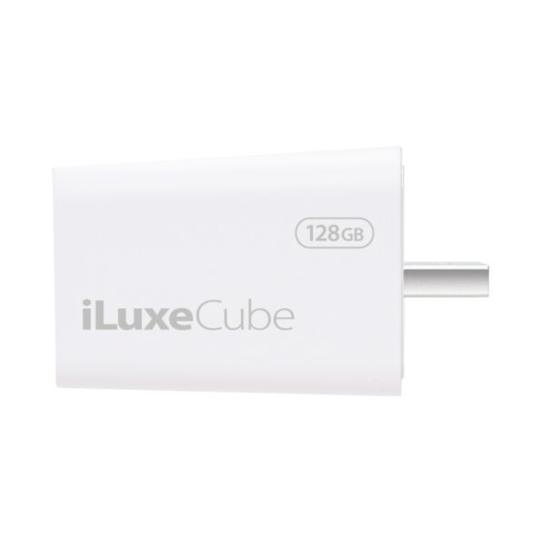 Patriot iLuxe Cube 128GB Type-C Smart Backup Solution - White