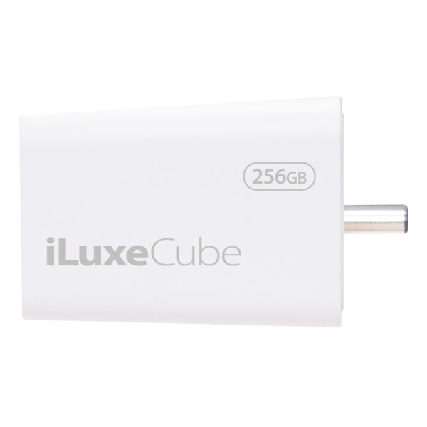 Patriot iLuxe Cube 256GB Type-C Smart Backup Solution - White