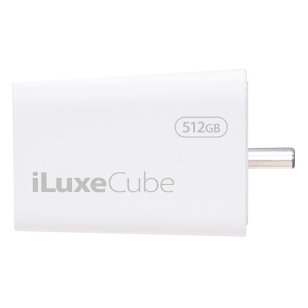 Patriot iLuxe Cube 512GB Type-C Smart Backup Solution - White