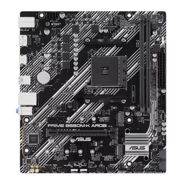 Asus PRIME B550M-K ARGB AM4 M-ATX Motherboard
