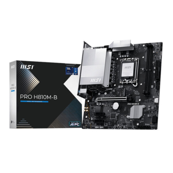 MSI H810M-B PRO LGA1851 M-ATX DDR5 Motherboard