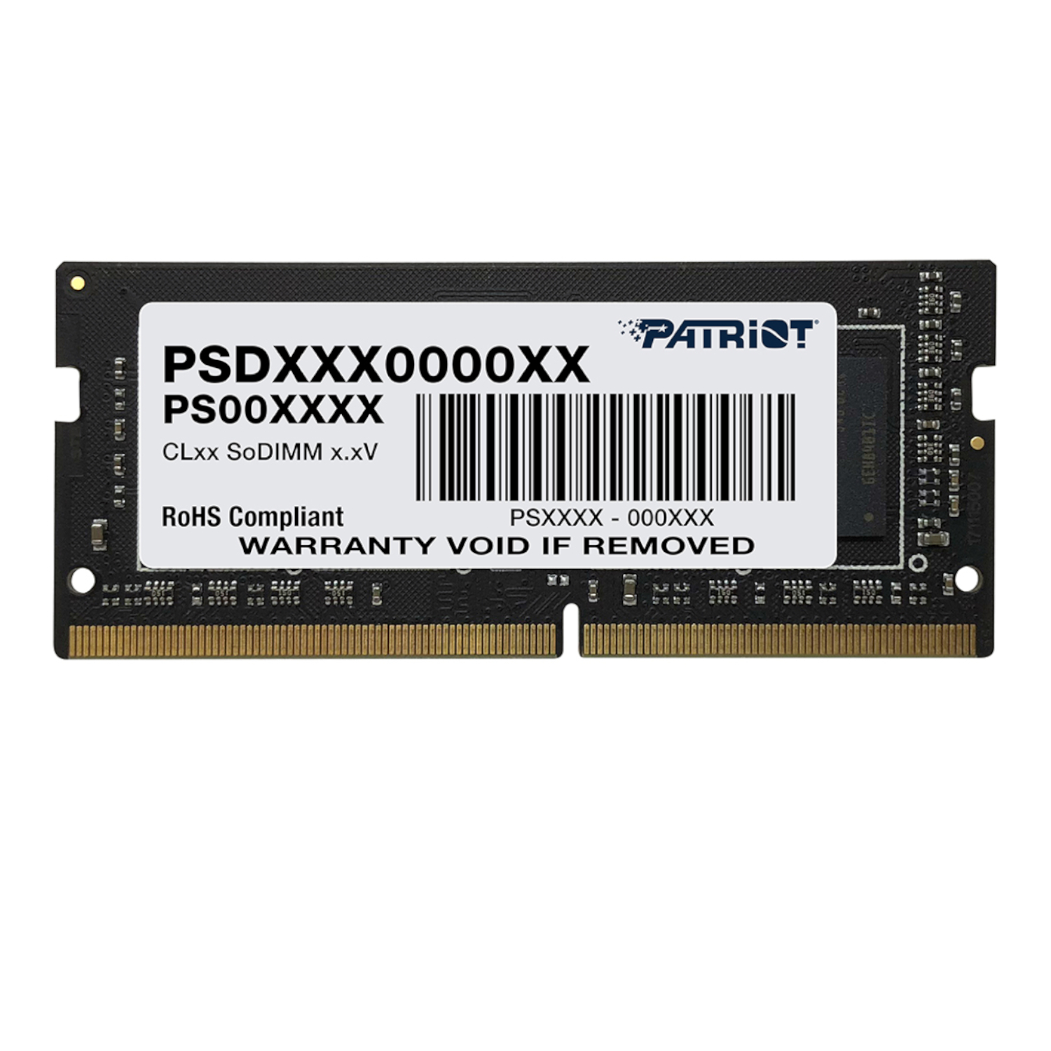 Patriot Signature Line 8GB 3200MHz DDR4 Dual Rank SODIMM Notebook Memory