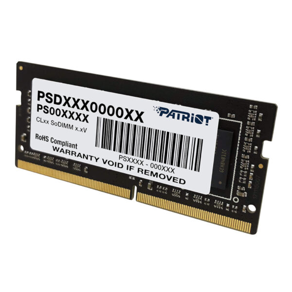 Patriot Signature Line 8GB 3200MHz DDR4 Dual Rank SODIMM Notebook Memory