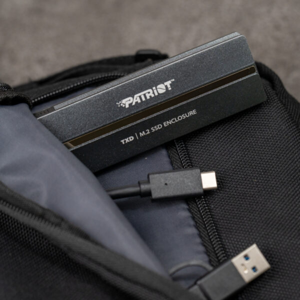 Patriot TXD PCIe M.2 2280 USB 3.2 Gen2 SSD Enclosure - Grey