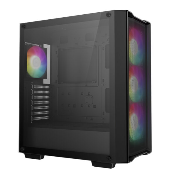 DeepCool CC560 MESH V2 ATX Mid Tower Airflow Gaming Chassis – Black