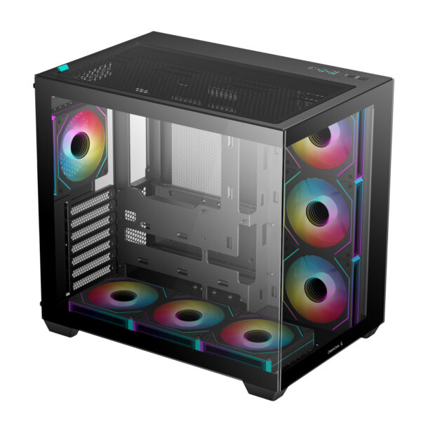 DeepCool CG530 7F ARGB ATX Gaming Chassis - Black