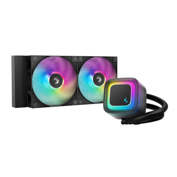 DeepCool LE240 V2 240mm ARGB AIO CPU Liquid Cooler - Black