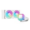 DeepCool LE240 V2 240mm ARGB AIO CPU Liquid Cooler - White
