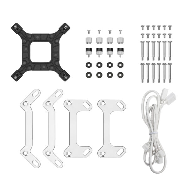 DeepCool LM360 ARGB 360mm AIO CPU Liquid Cooler - White