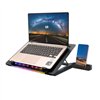 REDRAGON Dual USB 5 Fan RGB Gaming Notebook Stand