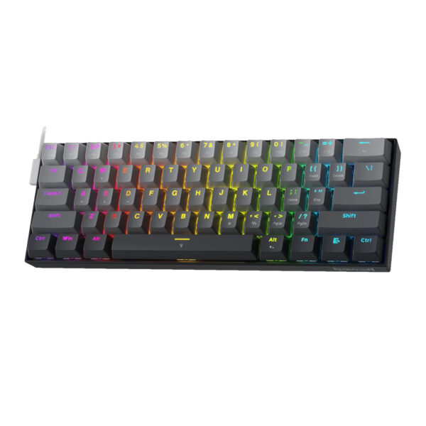 Redragon K617 FIZZ Rapid Trigger 60% Magnet Hall Switch Wired RGB Gaming Keyboard
