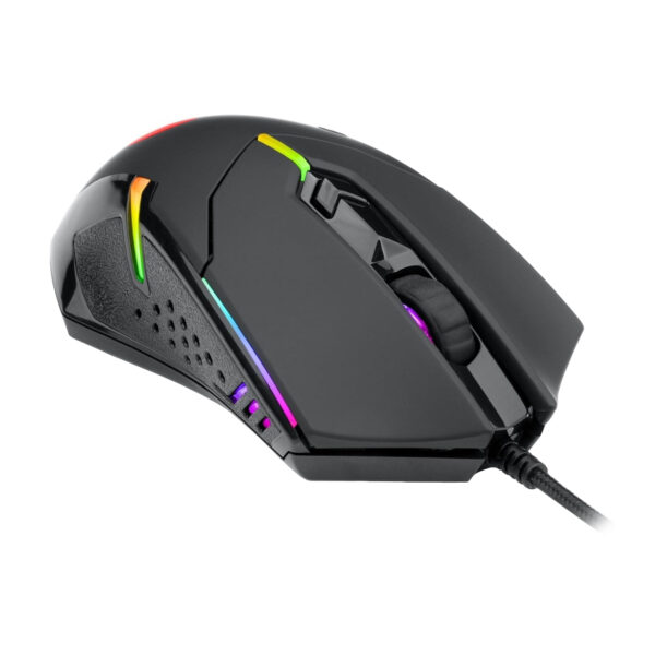 REDRAGON CENTROPHORUS 7200DPI RGB Gaming Mouse - Black