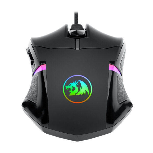 REDRAGON CENTROPHORUS 7200DPI RGB Gaming Mouse - Black