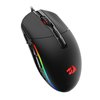 Redragon M719 INVADER RGB 10000 DPI Wired Optical Gaming Mouse - Black