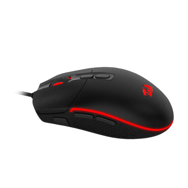 Redragon M719 INVADER RGB 10000 DPI Wired Optical Gaming Mouse - Black