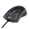 REDRAGON STORM 12400DPI 7 Buttons|Ergonomic Design|P3327 Optical Sensor|Lightweight Body|RGB Backlit gaming Mouse - Black