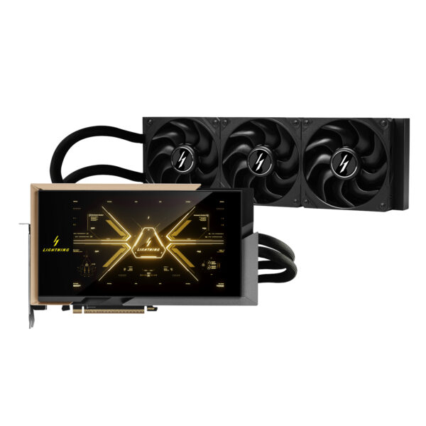 MSI GeForce RTX 5090 32G LIGHTNING Z LCD Liquid Cooled Graphics Card
