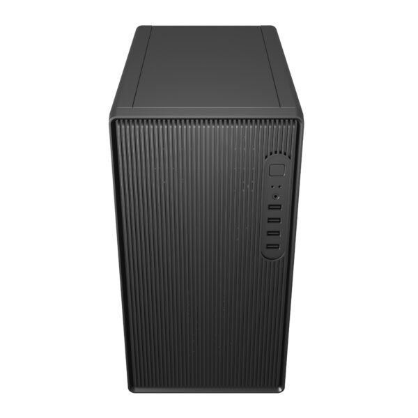 FSP S120 M-ATX Mid Tower Desktop Chassis - Black