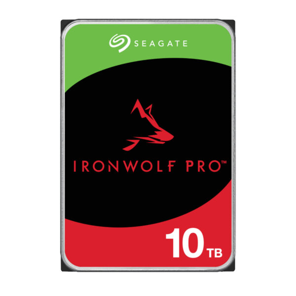 Seagate Ironwolf Pro 10TB 256MB 7200 RPM 3.5″ SATA HDD