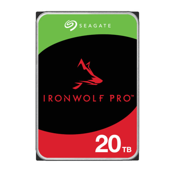 Seagate Ironwolf Pro 20TB 256MB 7200 RPM 3.5″ SATA HDD