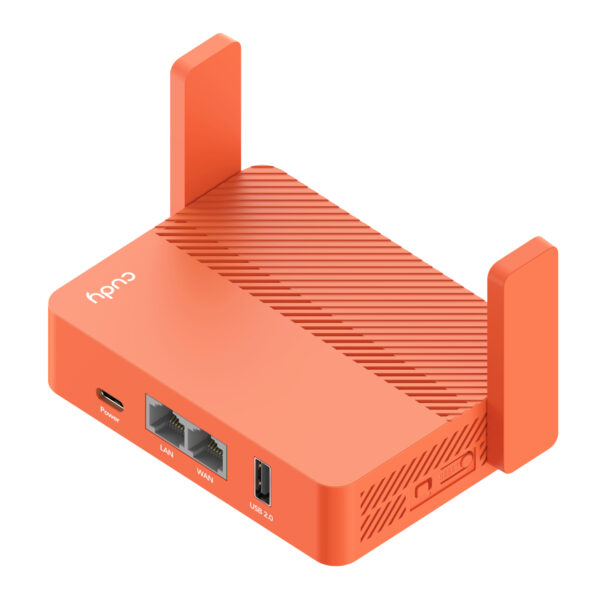 Cudy AC1200 Wi-Fi Mini VPN Router - Orange