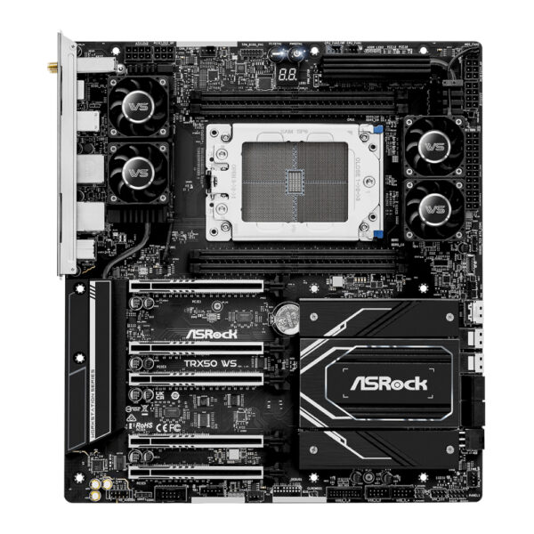 ASRock TRX50 WS AMD TR5 EATX Gaming Motherboard