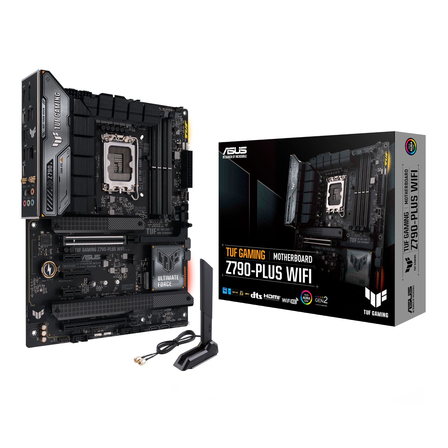 Asus TUF Gaming Z790-Plus Wi-Fi ATX Motherboard - Intel LGA1700, DDR5, PCIe 5.0. Wi-Fi 6E