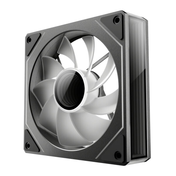 Antec VISION PWM 120mm ARGB Reverse Infinity Mirror Case Fan 3 Pack Black