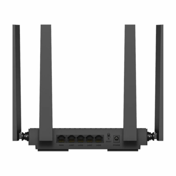Cudy AX3000 5-Port Gigabit Dual-Band Wi-Fi 6 Mesh Router – Black