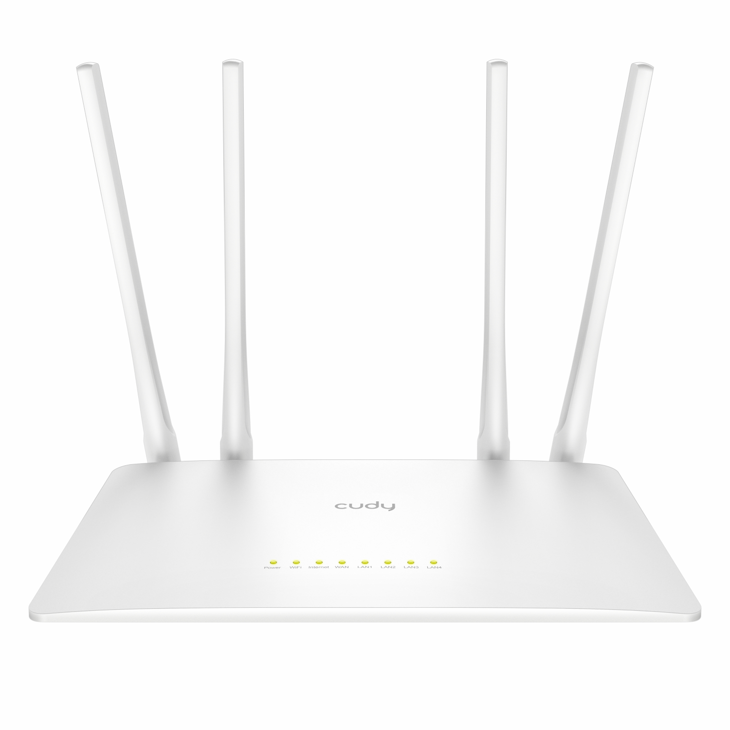 Cudy WR300S 300Mbps 5-Port Wi-Fi 4 Router – White