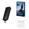 Cudy AX5400 Wi-Fi 6E USB 3.0 Tri-Band High-Gain Adapter-Black