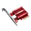 ASUS XG-C100C V3 10Gbps PCIe Network Adapter-RJ45( Red/S)