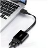 UGREEN HDMI to VGA Adapter, with 3.5mm Audio and Power Port - Black