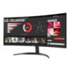 34WR50QK-B-WR-08 LG UltraWide 34" QHD VA Curved Monitor 100Hz
