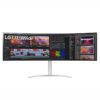 49WQ95C wr 1 LG UltraWide 49" Dual-QHD IPS Curved Monitor 144Hz with USB-C incl Speakers