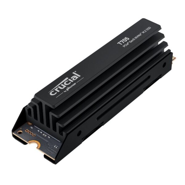 CT4000T705SSD5 wr 03a Crucial T705 4TB M.2 NVMe Gen5 with Heatsink NAND SSD